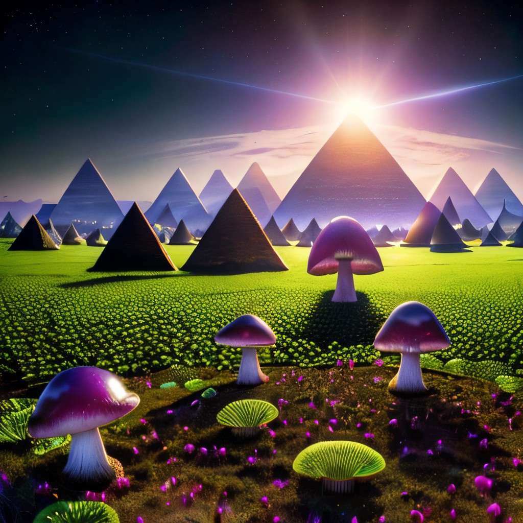 00259-813094608-masterpiece, intricate photo, field of giant pink mushrooms, gloomy green pyramids with shiny sleek sides in the wasteland by ni.jpg